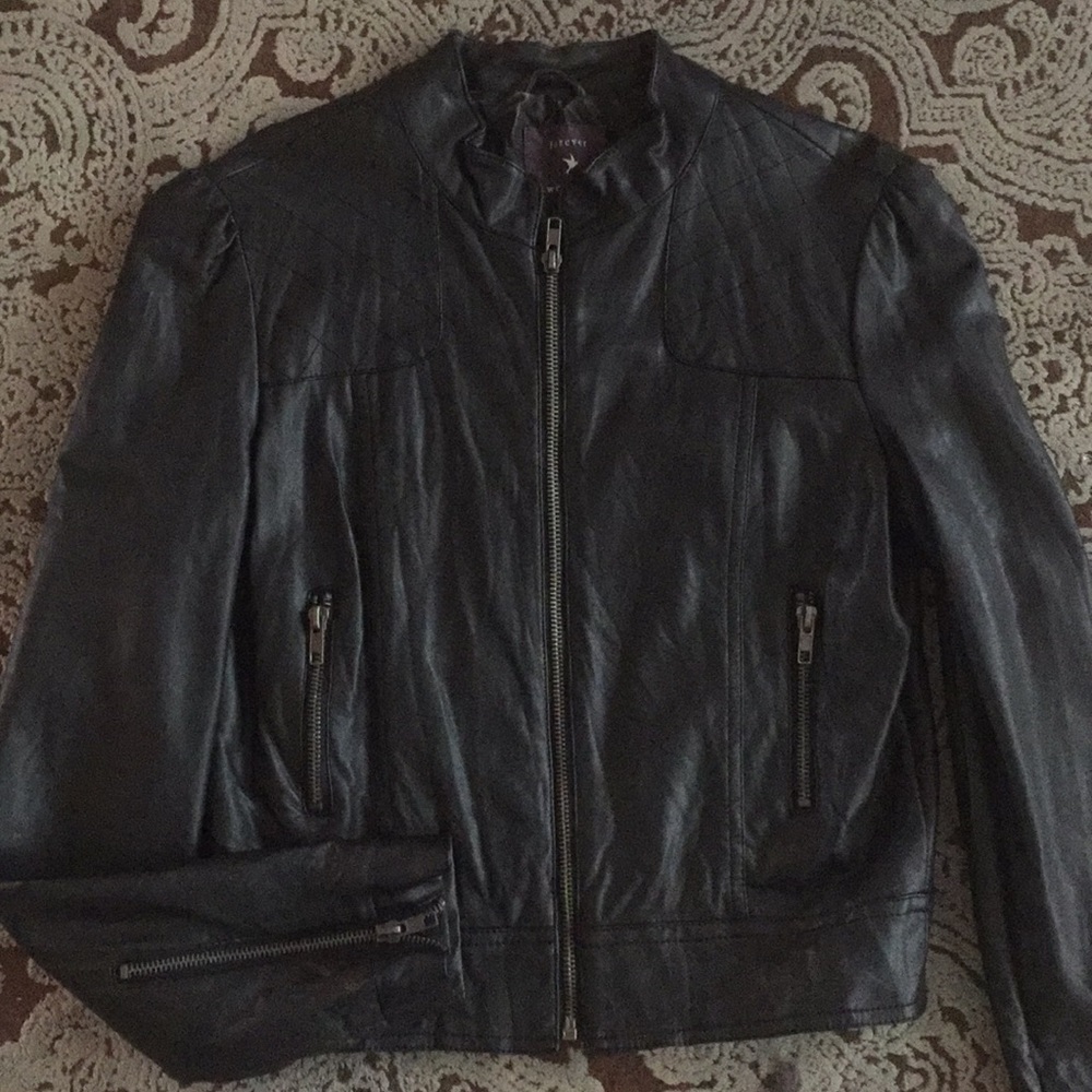 Vegan leather jacket Forever 21 size s